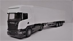 Emek Scania Topline R 730 box van semitrailer